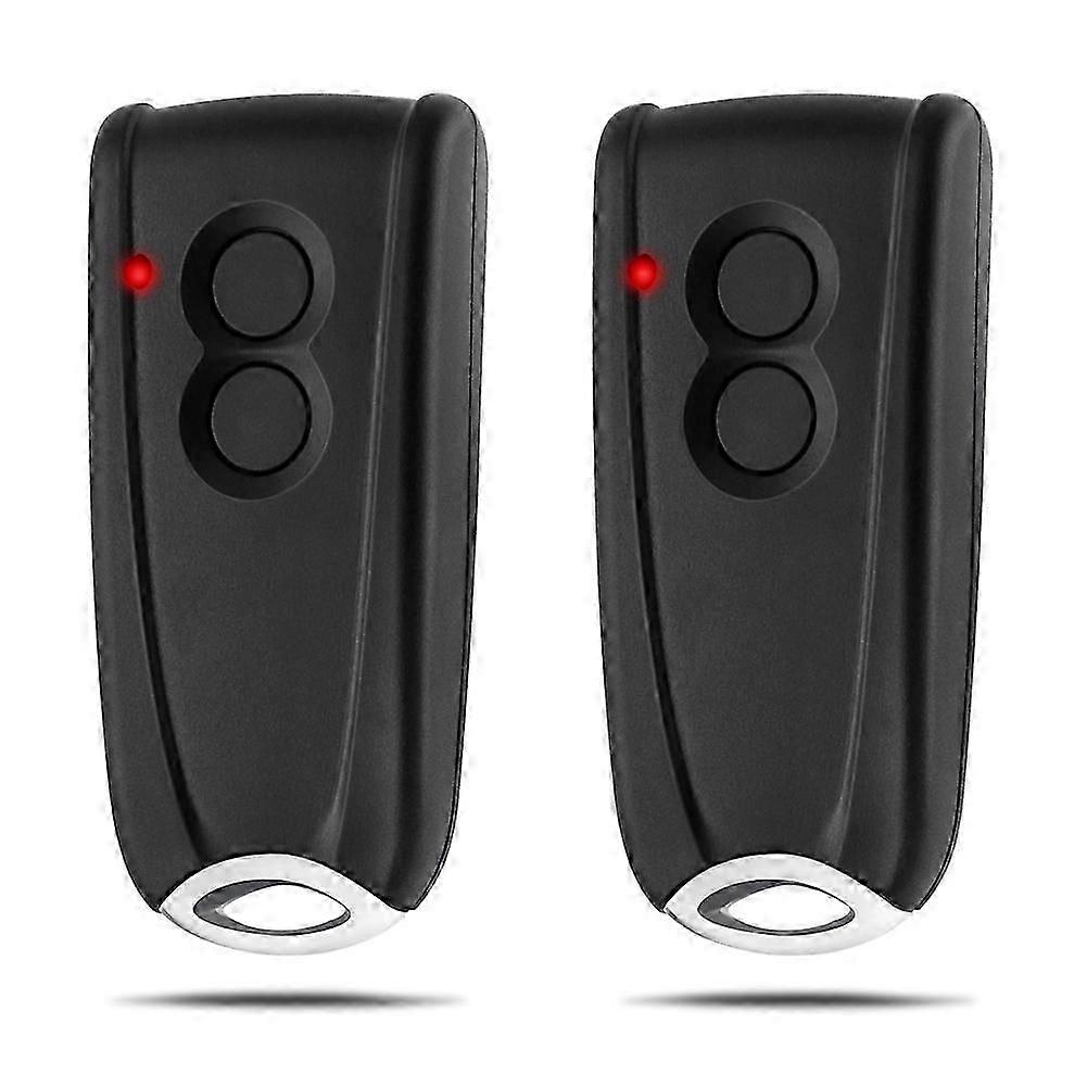 2pcs Garage Opener Remote Control for EcoStar RSC2-433 RSE2-433,RSZ1-433,Gate Handheld Transmitter for Hormann Liftronic