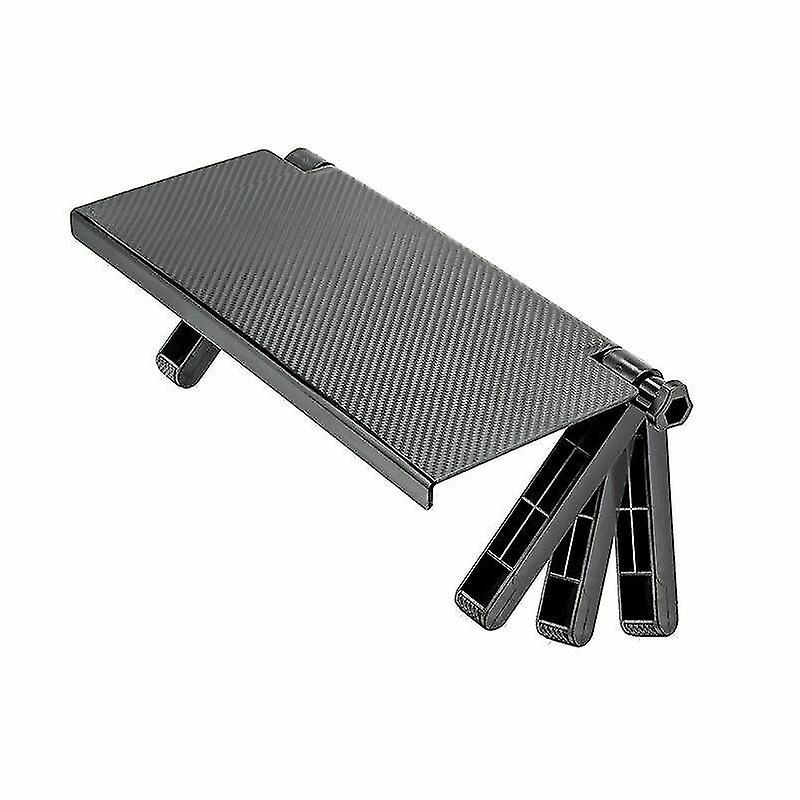Tv Screen Shelf Adjustable Screen Pc Display Stand Storage Table Home Plastic