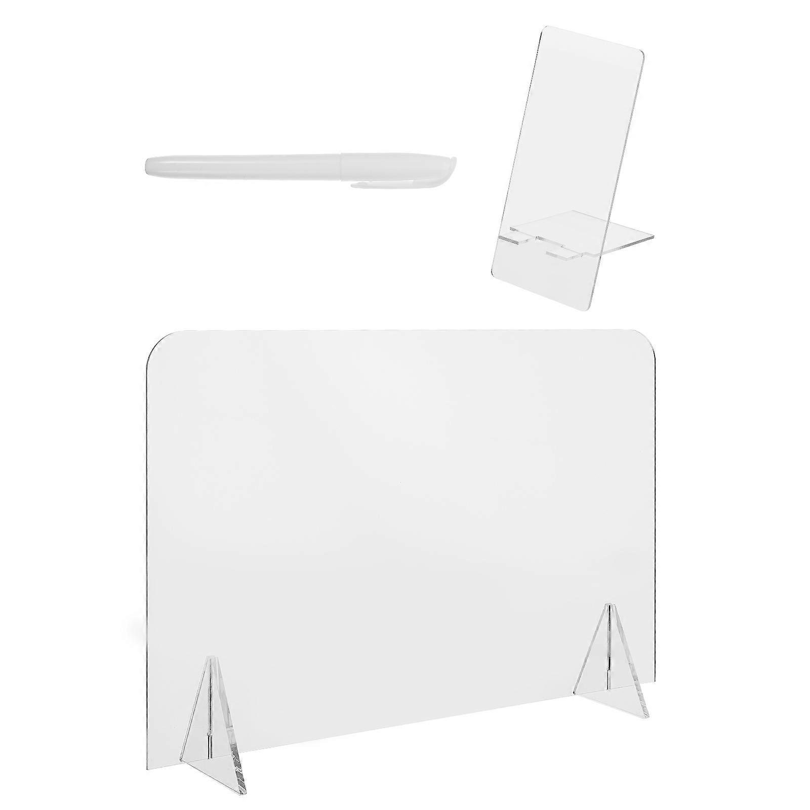 Children Message Board Acrylic Note Board for Writing Use 3Sets Set
