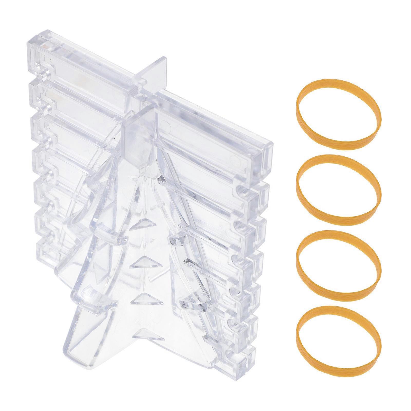 Plastic Christmas Tree Candle Making Mold for DIY Candle Mold