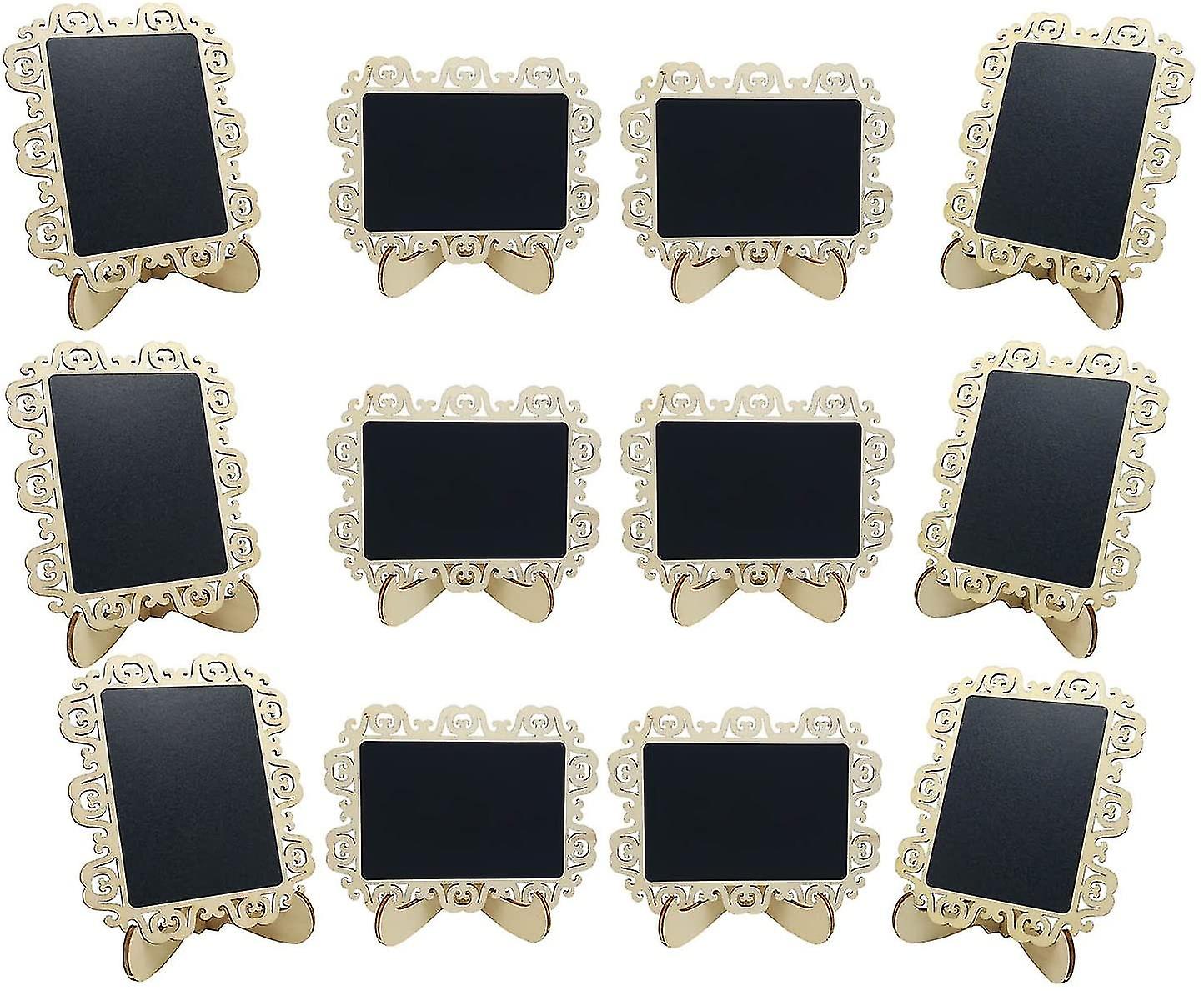 Mini tableau noir, chevalet, petits panneaux avec support