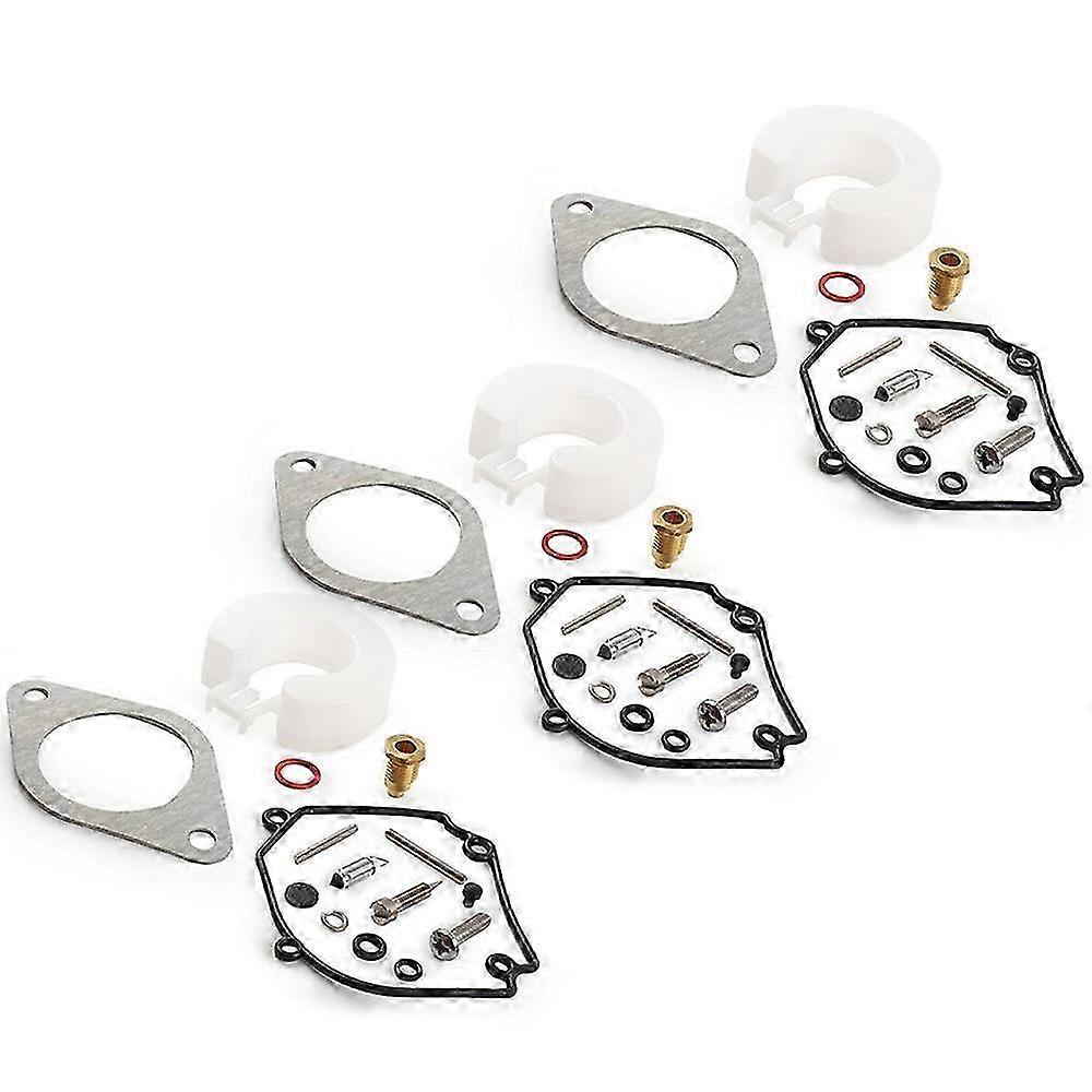 3 סטים תואמים ערכת תיקון קרבורטור מתאים לסירה של ימאהה 2t 75 80 90hp 6h1-w0093-01-0