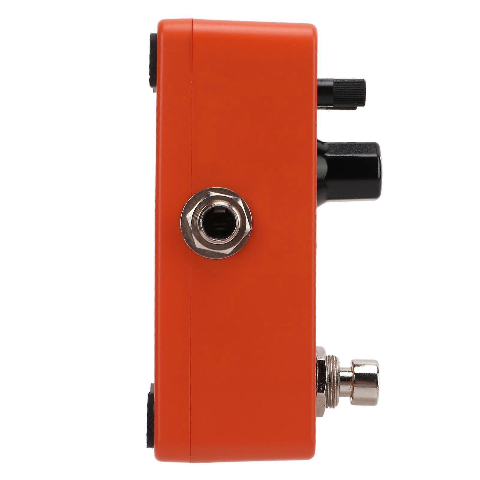 Analog Delay Effect Pedal Vintage Mini Single Block 9x4cm Orange