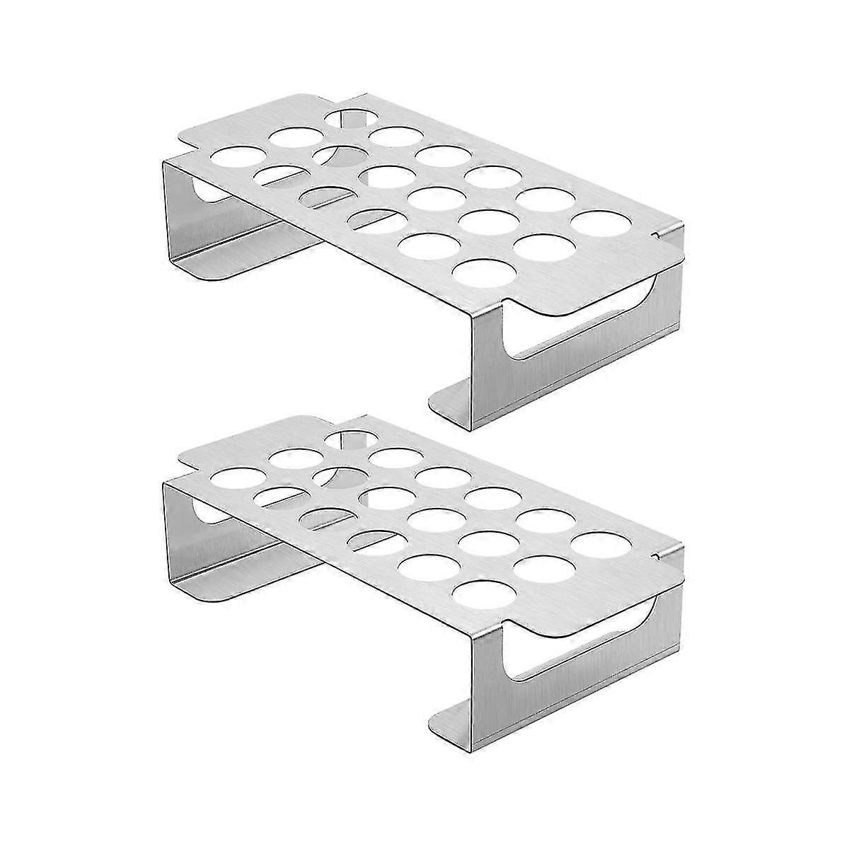 Grillers Jalapeno Popper Holder For Grill With Corer - 24 Hole Pepper Rack And Tray With Core Tool