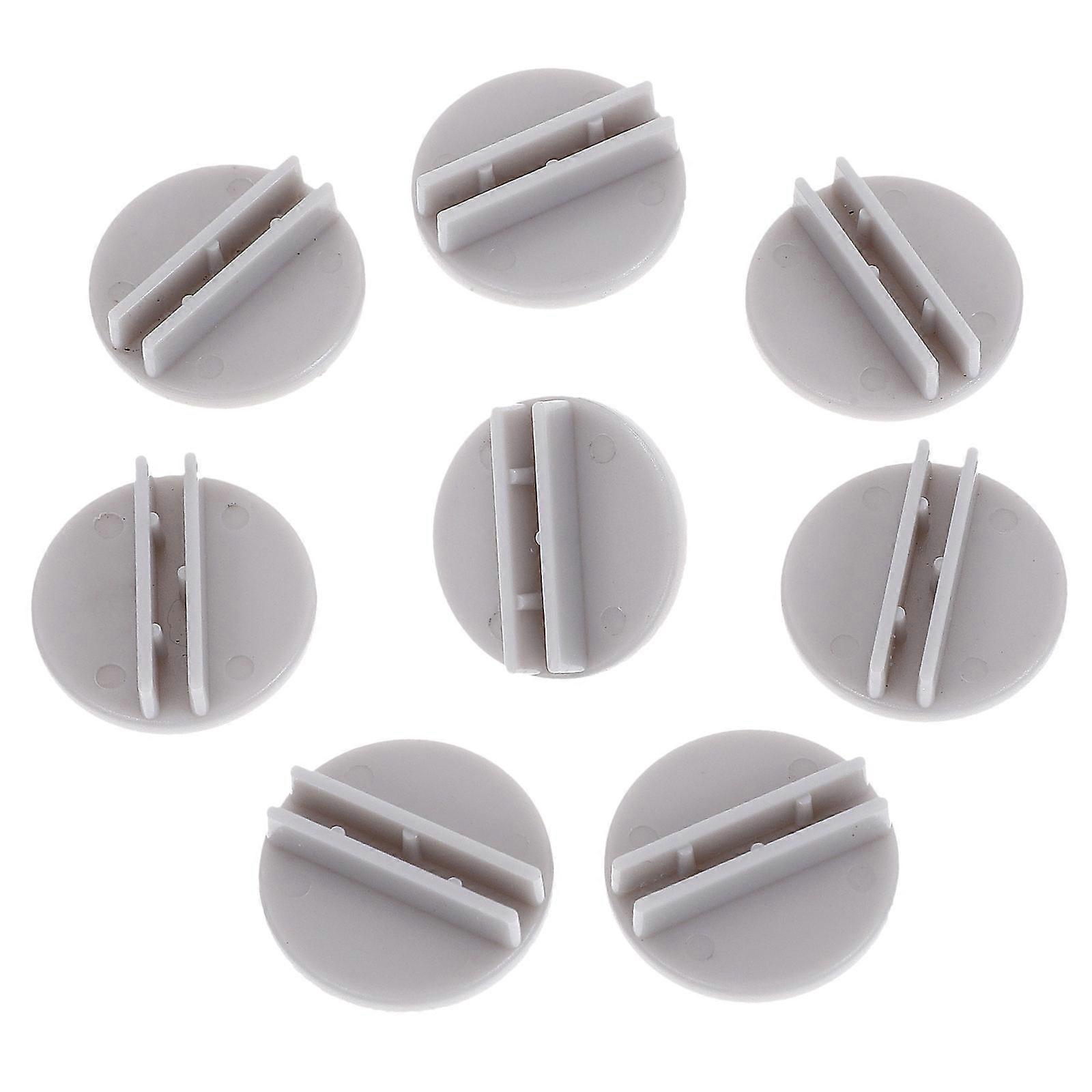 Game Card Stand for Board Games Plastic Holder 15Pcs White Set