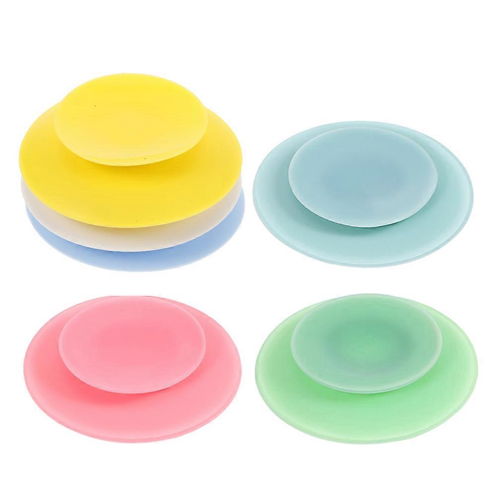 Double Sided Silicone Suction Pads for Bowls Antislip 30 Pieces