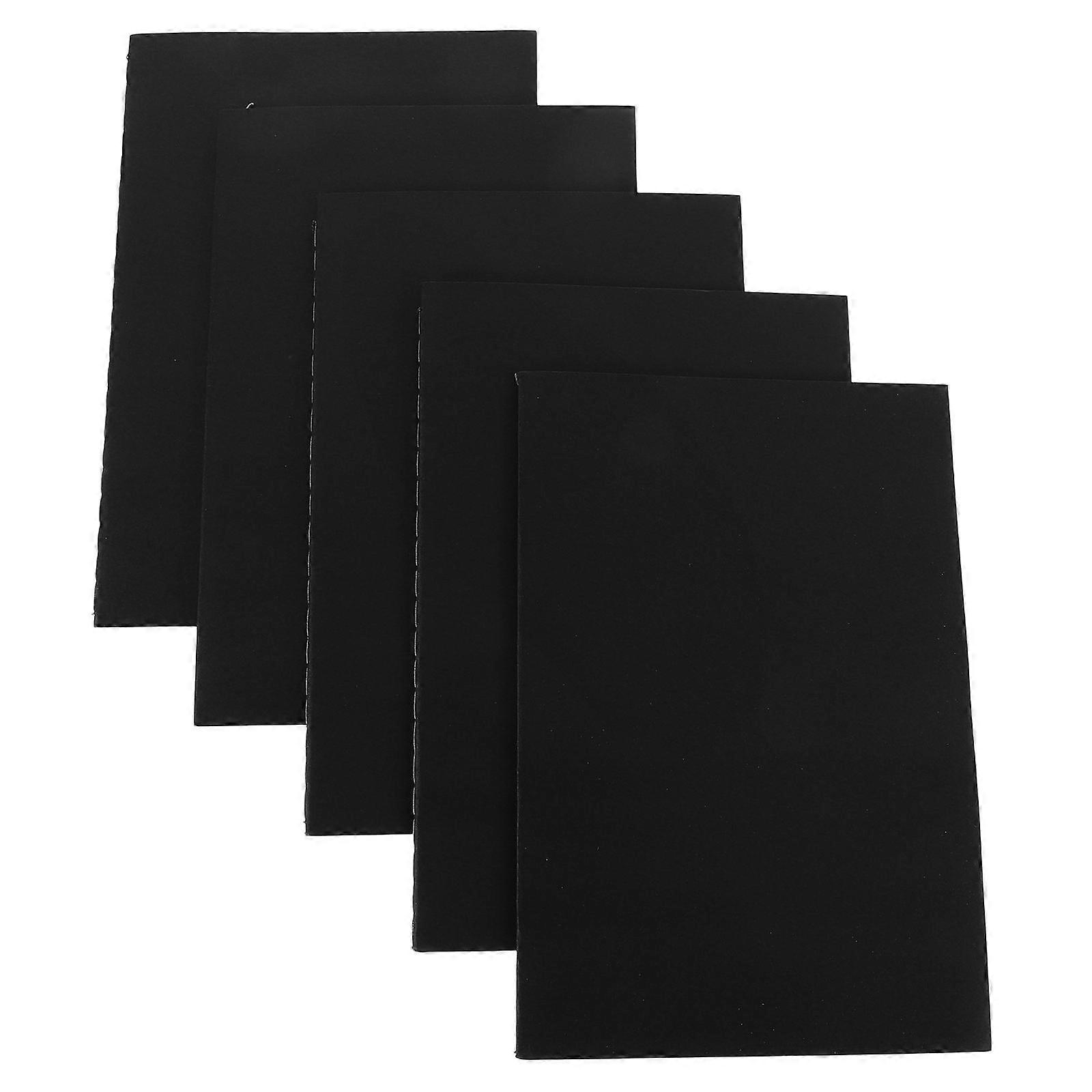 Unlined Journal Notebook Blank Paper for Drawing 5Pcs A5 Sketch Book