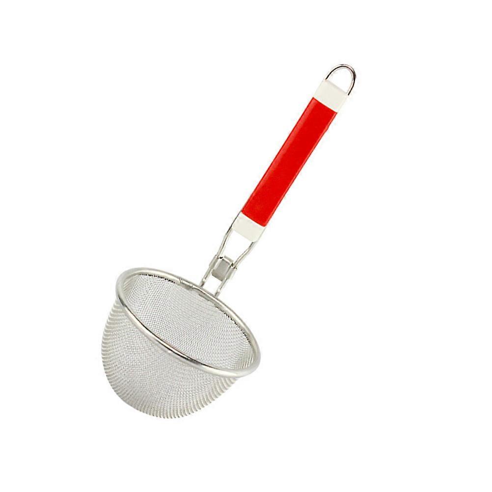 Kitchen Mesh Spider Pasta Basket Micro-Perforated Sieve Skimmer 14cm 1Pack