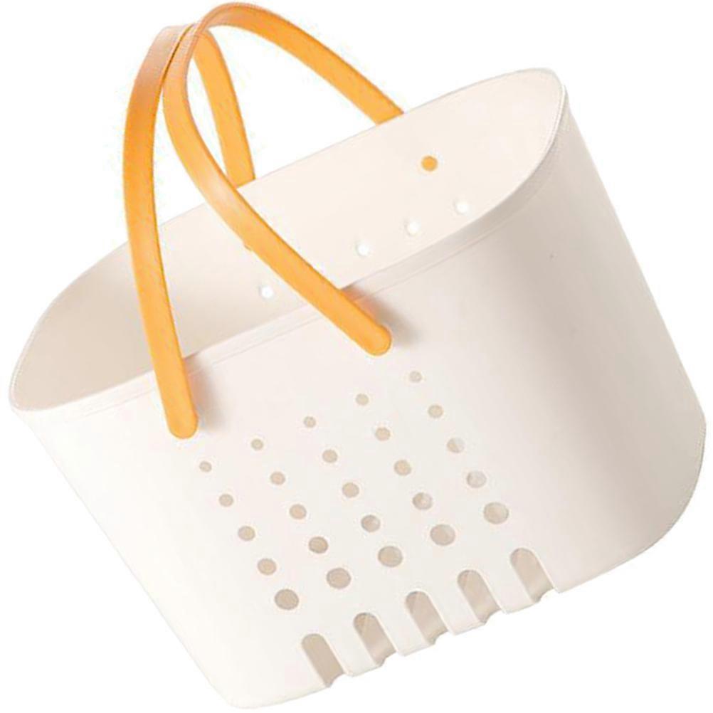 Plastic Washing Basket Portable Shower Caddy for Bathroom Storage
