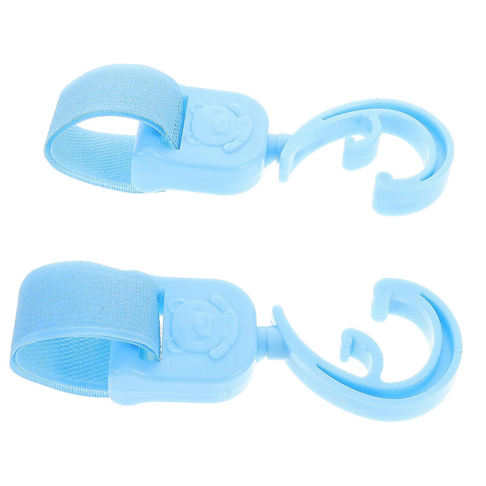 Pushchair Hooks Baby Stroller Hooks for Hanging Bag 2Pcs Reliable Stroller Clips