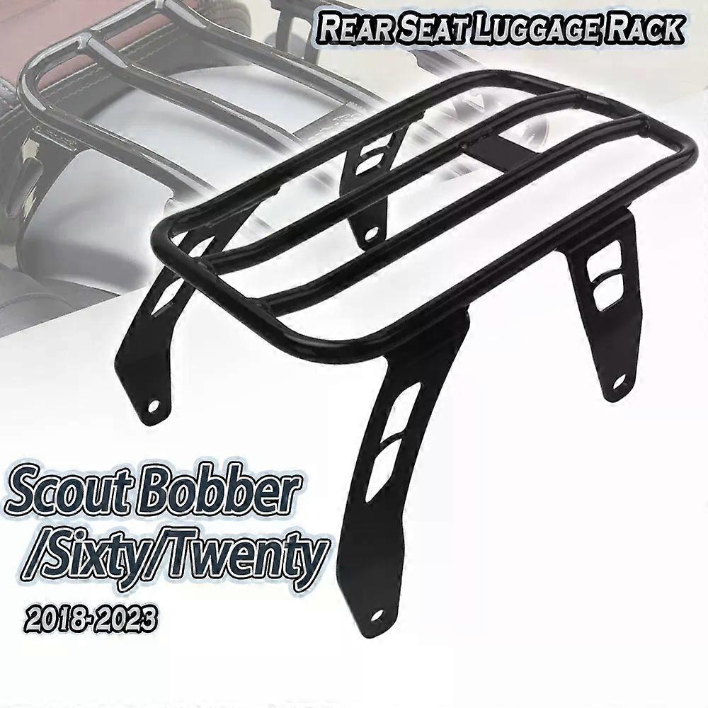 Motocyklové příslušenství, ocelový nosič zavazadel pro zadní sedadla, podpěra pro Indian Scout Bobber Sixty Twenty 2018-2023