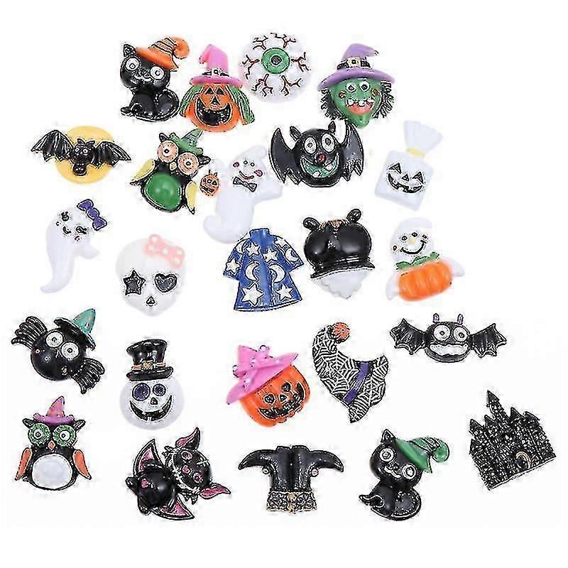 24pcs Resin Halloween Decor For Halloween Decorations