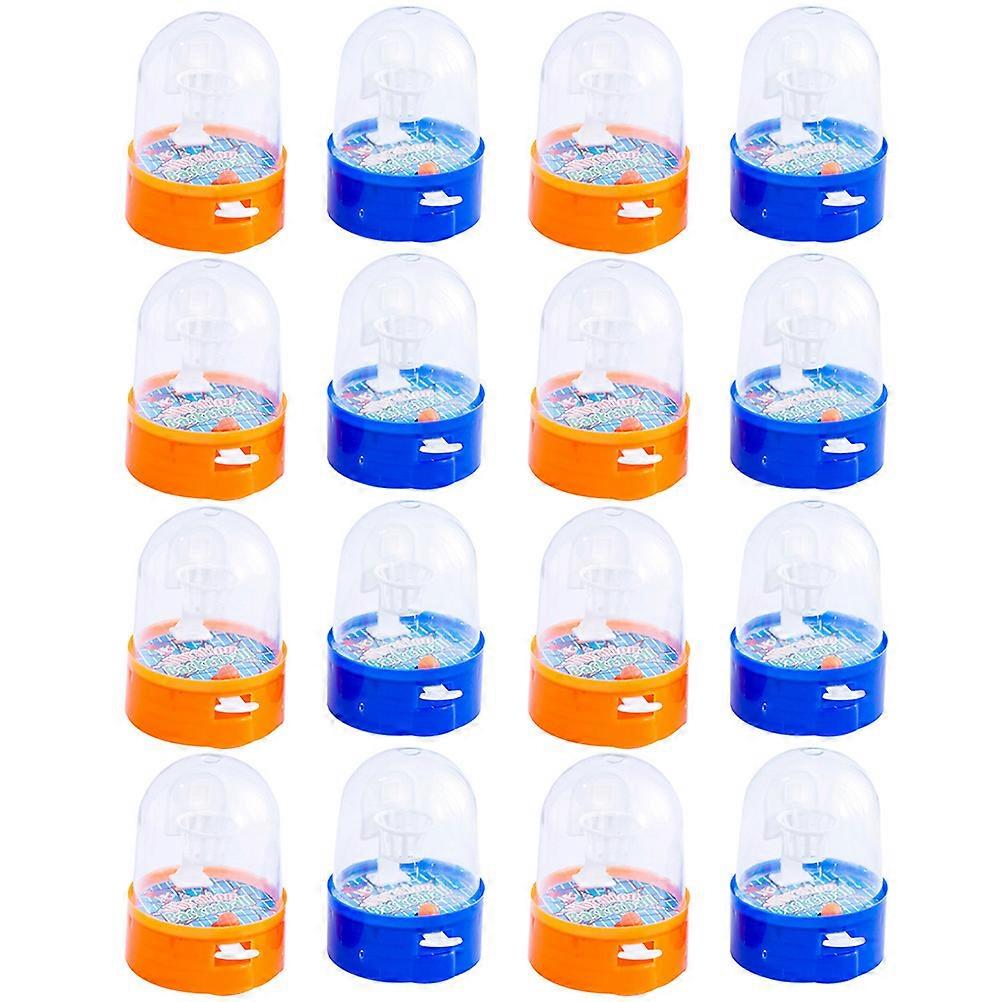 Basketball Plaything Handheld Basketball Machine for Playing 16Pcs