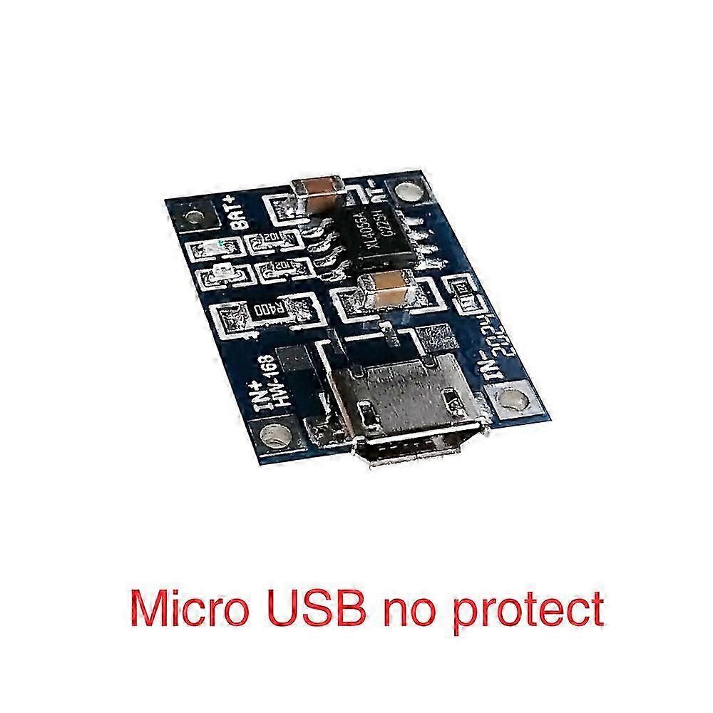 Micro Mini USB Type C 5V 1A Charger Module for 18650 Lithium Batteries, Dual Function for UK DIY Projects