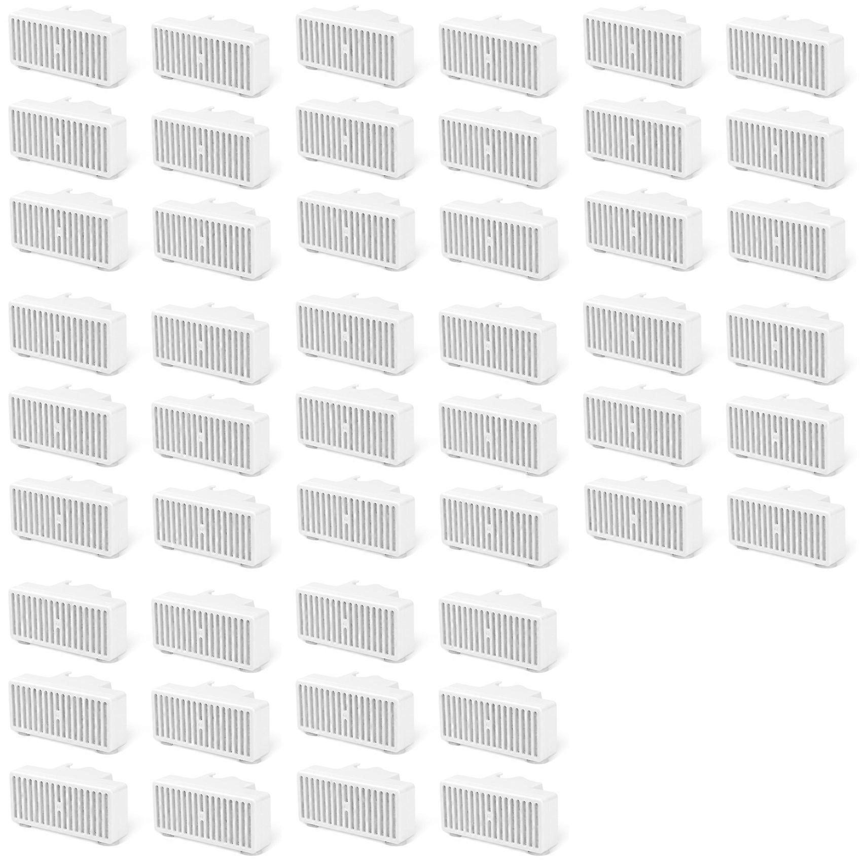 48X T-Shaped Filters Replacement Pet Water Fountain Filter Refill for Pioneer Vortex and Swan Pet Drinking Fountain B
