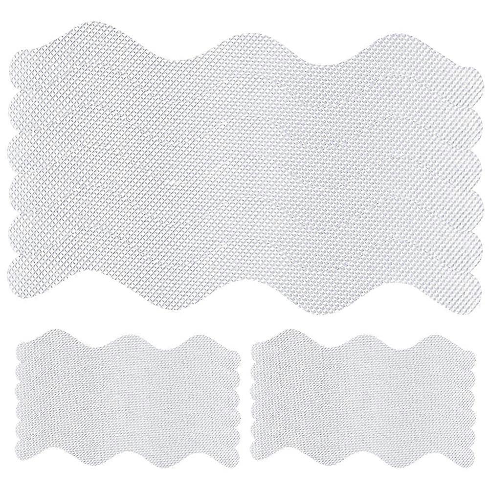Anti-Slip Non-Slip Strips for Bathroom 18Pcs White S Shape Design Decals