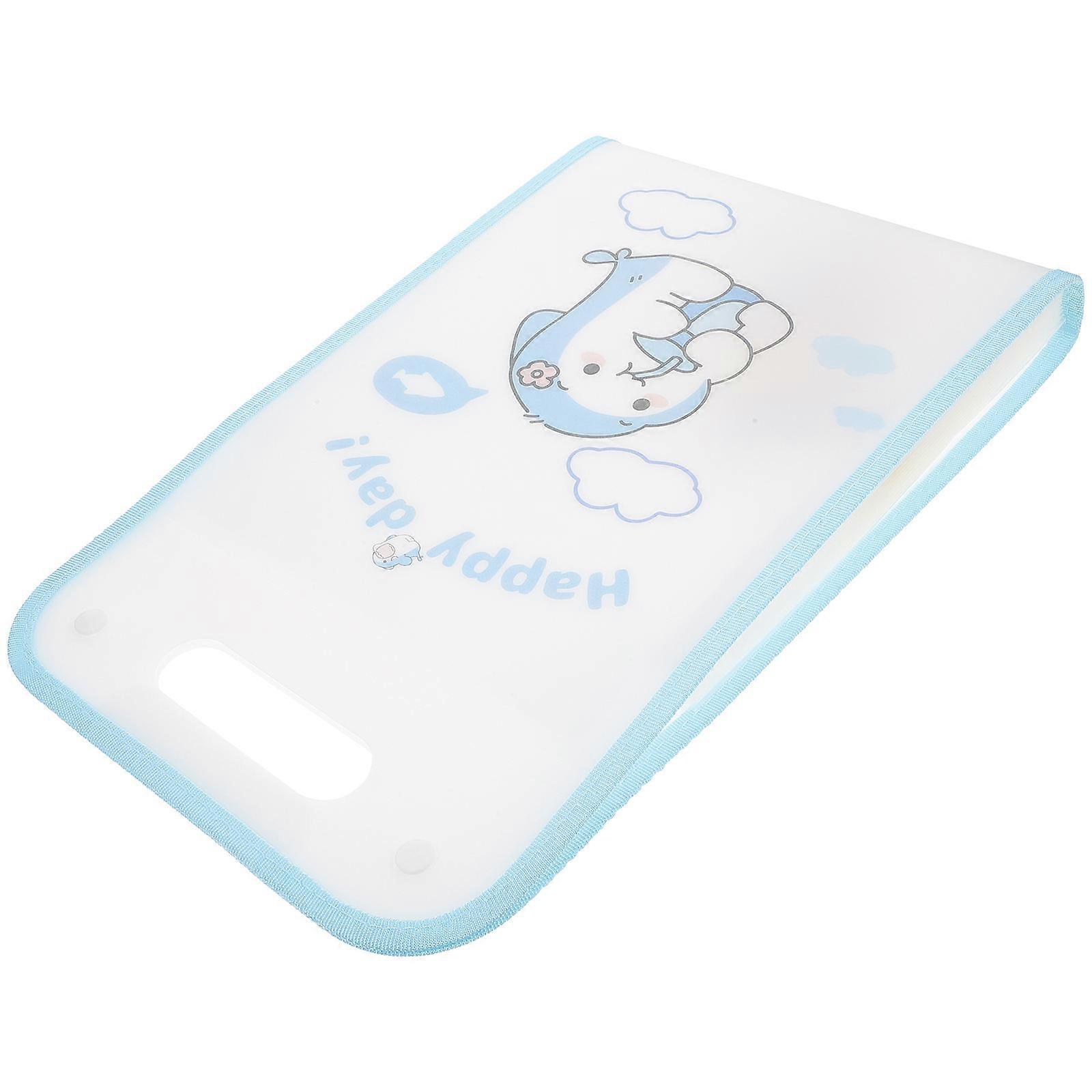 Lovely Accordion Bag Portable Expanding File Box with 13 Sections for Organization