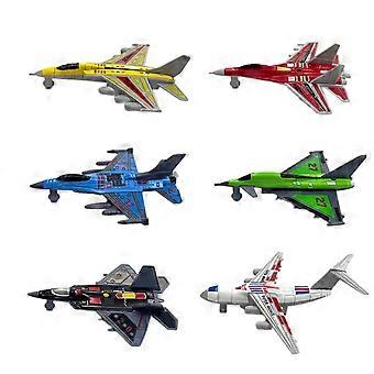 Sturdy Aircraft Figurine Set Diecast Plane Model Collection Home Decor Made Alloy Aircraft Toys 1 Green Model