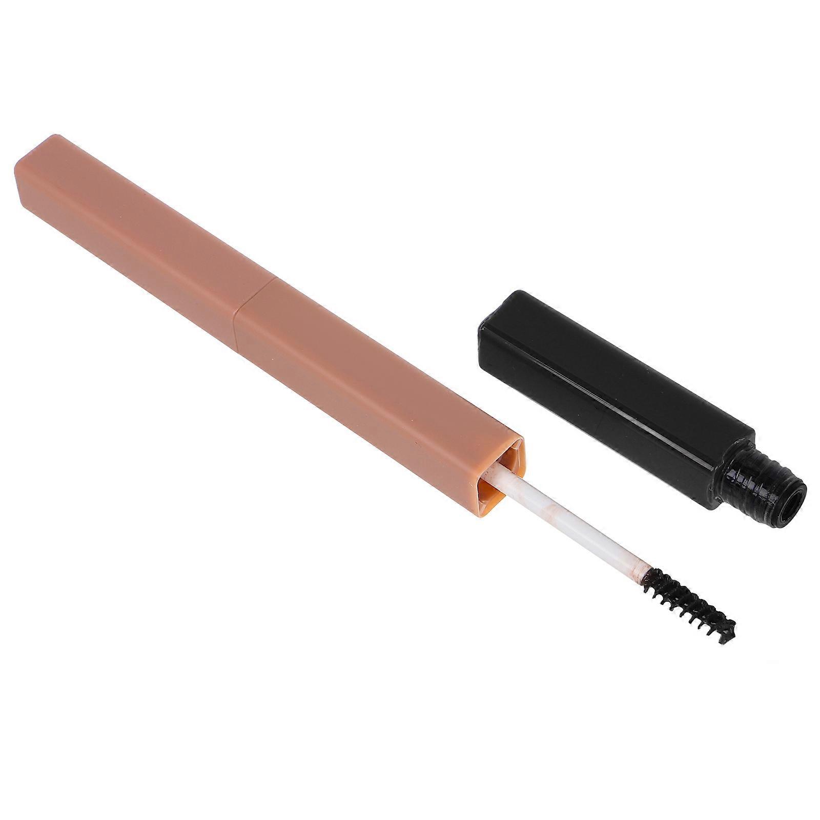 Black Waterproof Dual-Ended Eyebrow Pencil for Makeup