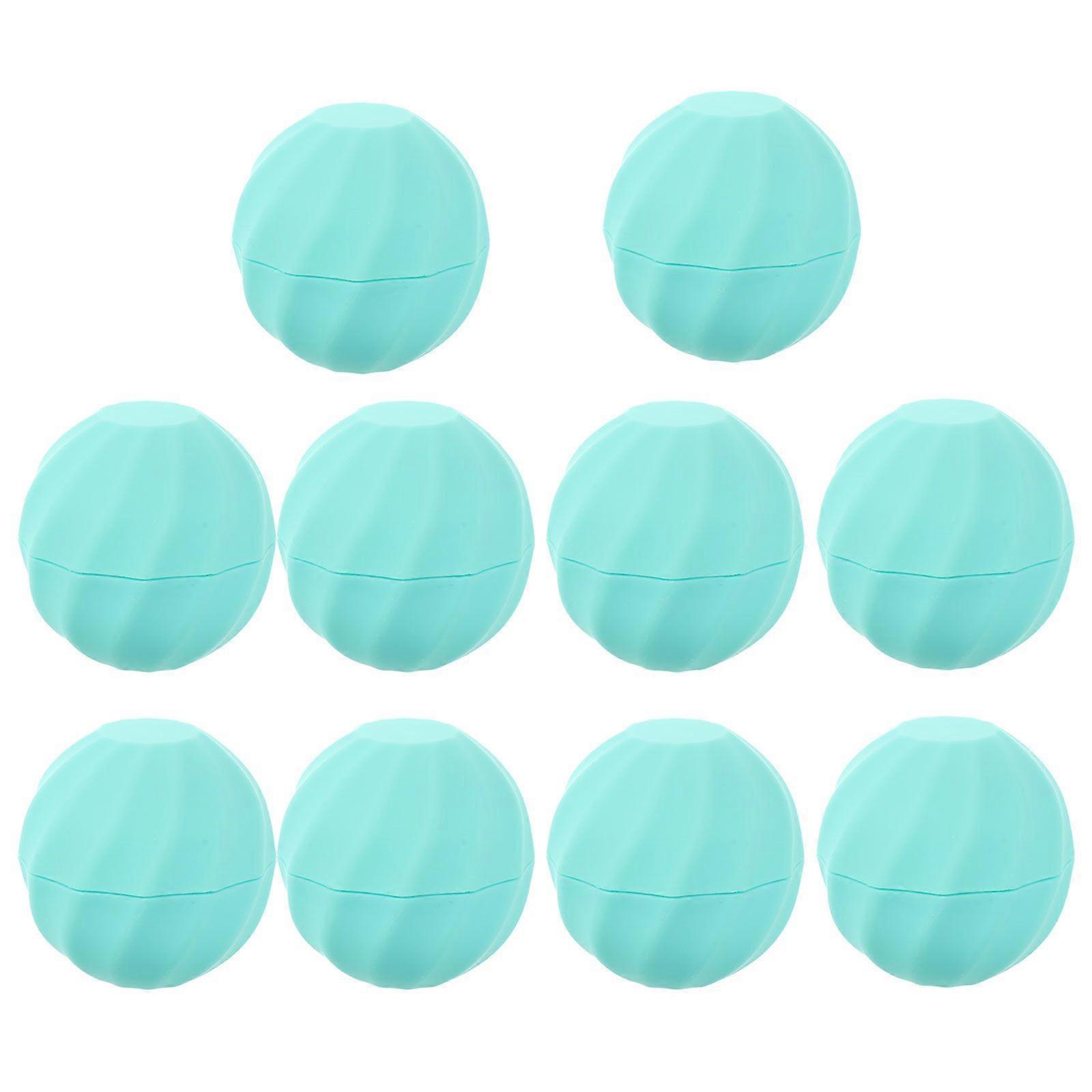 10pcs Lip Balm Box Refillable Lip Balm Storage Container Lipstick Holders