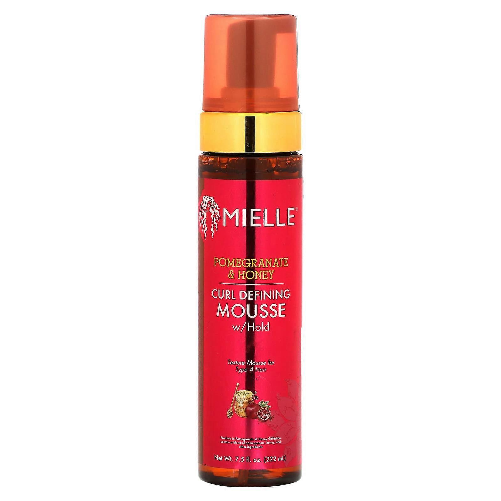Curl Defining Mousse With Hold, Pomegranate & Honey, 7.5 fl oz (222 ml)