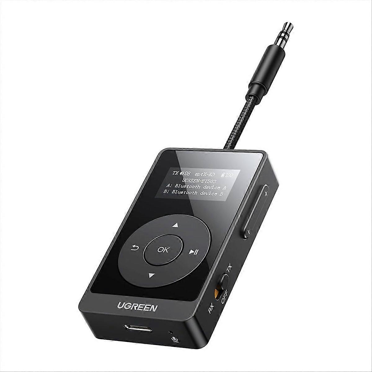  Bluetooth Adapter with LED Display, for TV Plane Car