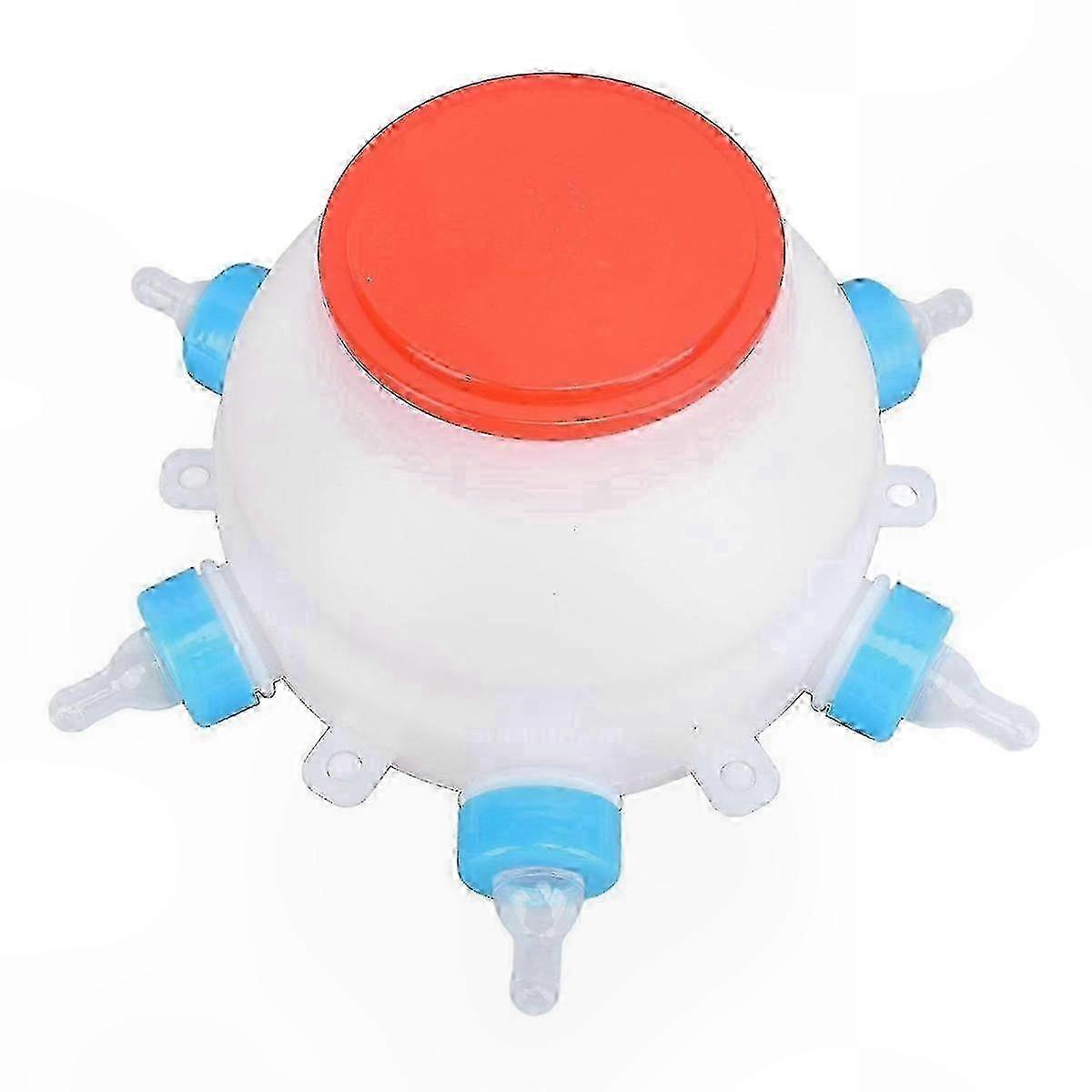 Feeding Bottle with 6 Nipples for Piglets