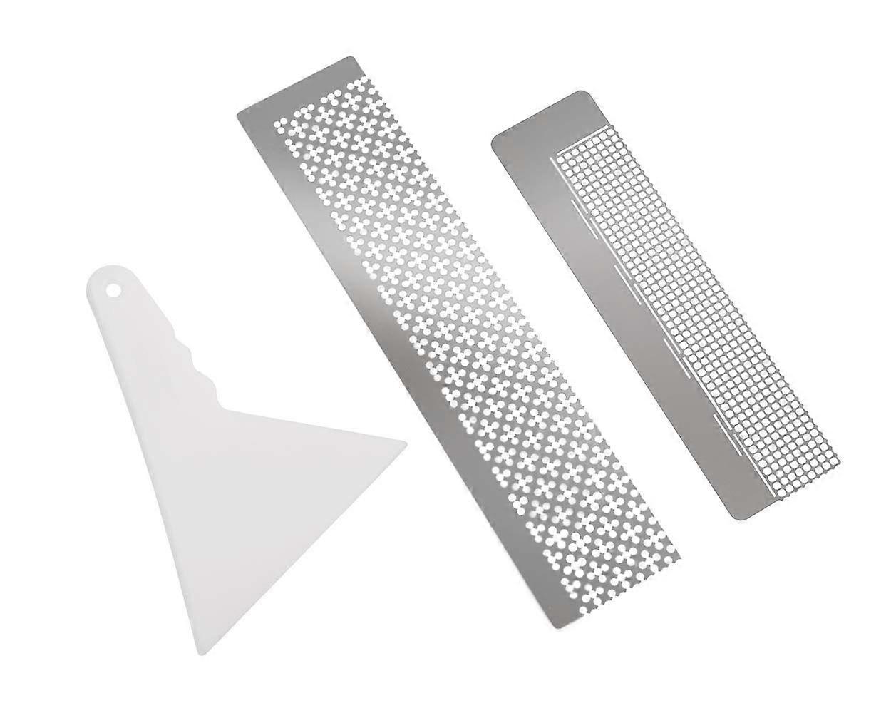 Drawing Diamond Ruler 2 Pieces Drawing Ruler and Painting Fix Tools Painting Ruler with 699 Blank Grids and 400 Blank Grids