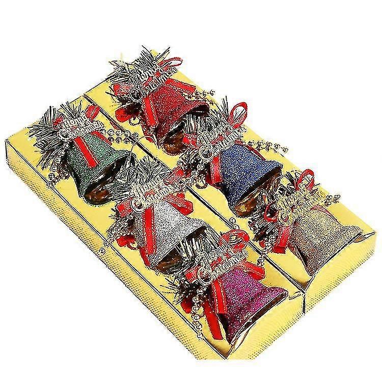 6pcs Christmas Tree Decoration Bells