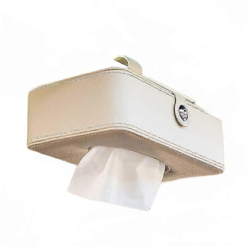 Car Visor Tissue Holder PU Tissue Holder Car Multifunctional Mask Tissue Boxes