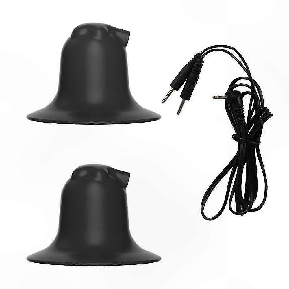 Electric Breast Stimulator with Dual Electrode Clamps for Enhanced Sensation and Comfort