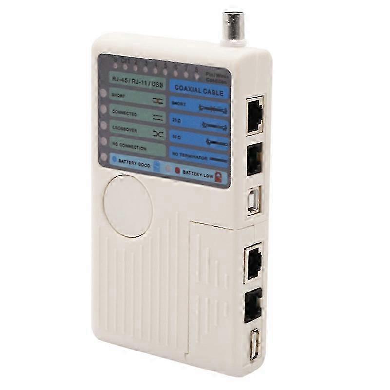 RJ11 RJ45 USB BNC LAN Network Cable Tester Remote LAN Cables Detector