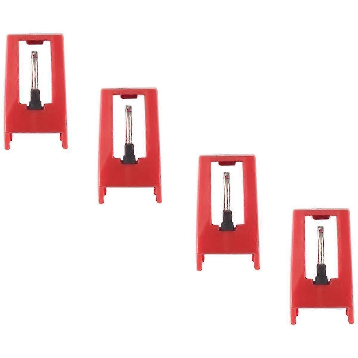 4 Pcs Record Player Needles, Universal Replacement Stylus Needles Replacement Stylus Needles for Vin