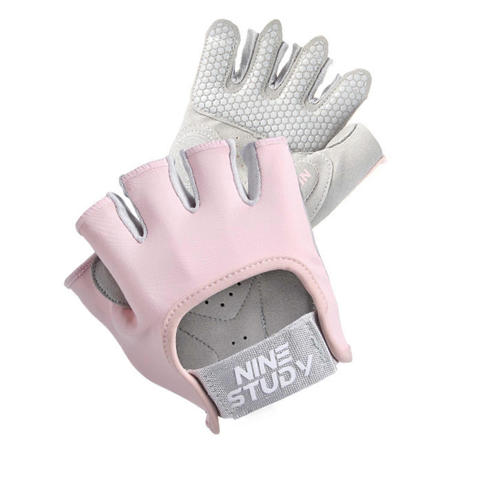 Ventilated Weight Lifting Gym Workout Fingerless Gloves Multi-function Half Fingers Exercise Training Gym Gloves for Men