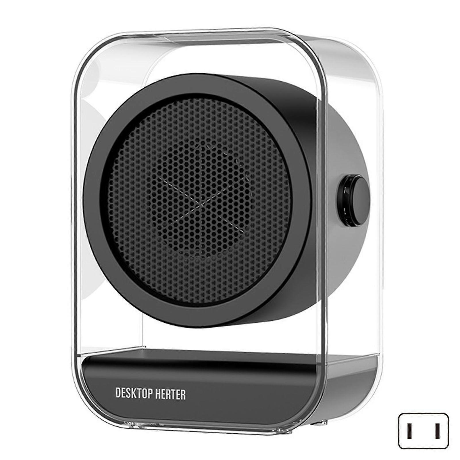 Efficient Space Heater with Thermostat Compact Portable Room Warmer for Dorm Bedroom Office with Overheat Protection