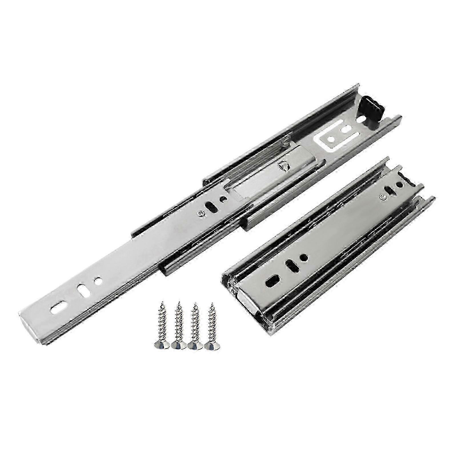 Cabinet Drawer Slides Rails Tracks Accessories Steel,Easy Installation