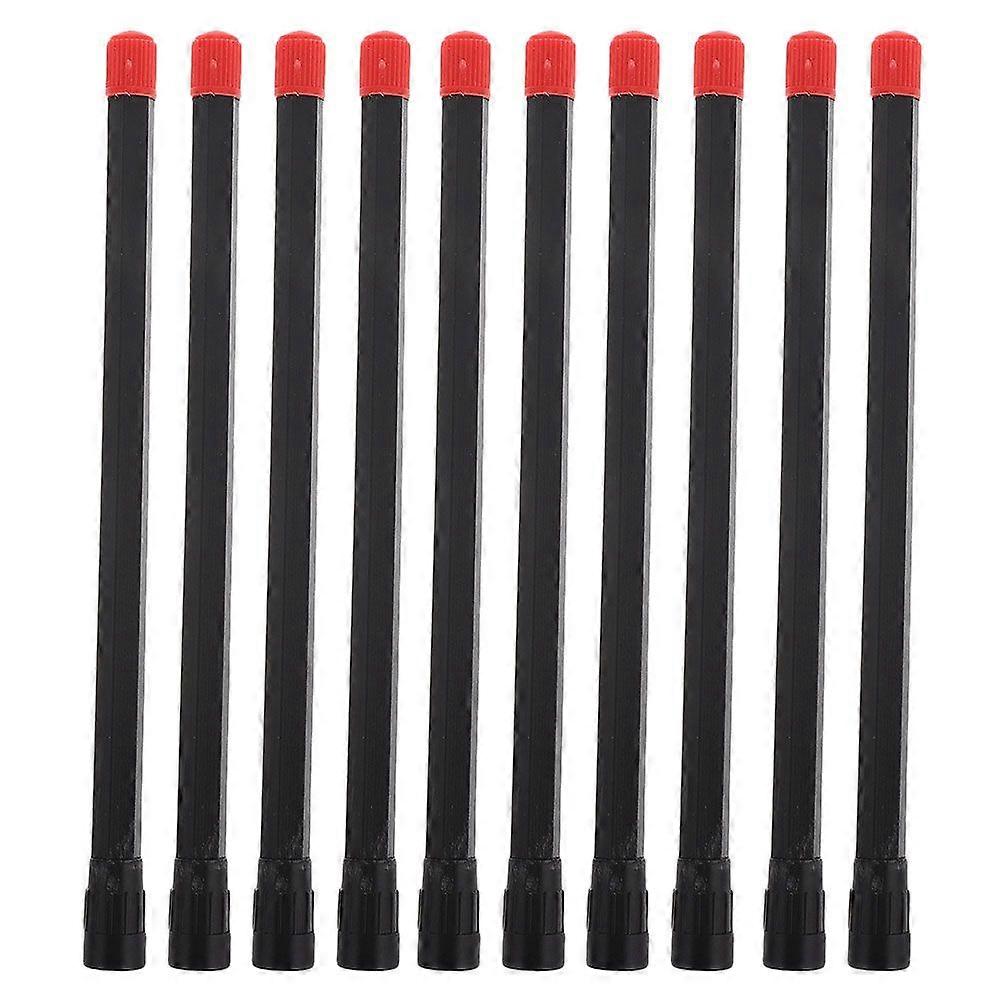 10pcs Plastic Tire Valve Stem Extender Universal Flexible Valve Extension Nozzle for Car Motorcycle Bicycle Scooter Secure Connection Nozzle Extender