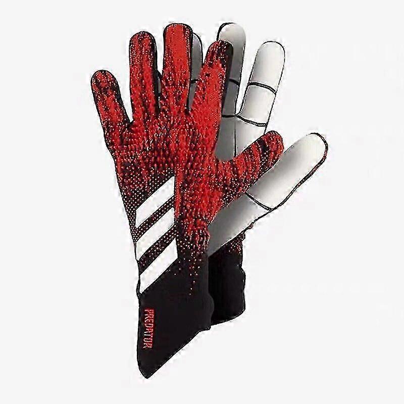 سميكة كرة القدم حارس المرمى قفازات جديدة بريداتور حارس المرمى قفاز الرجال عدم الانزلاق قفازات حارس المرمى كرة القدم