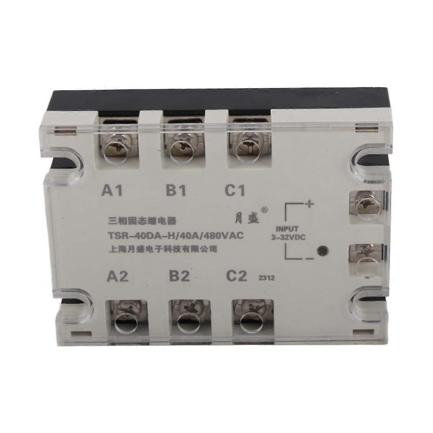 40A Three Phase SSR Input Solid State Relay TSR‑40DA H