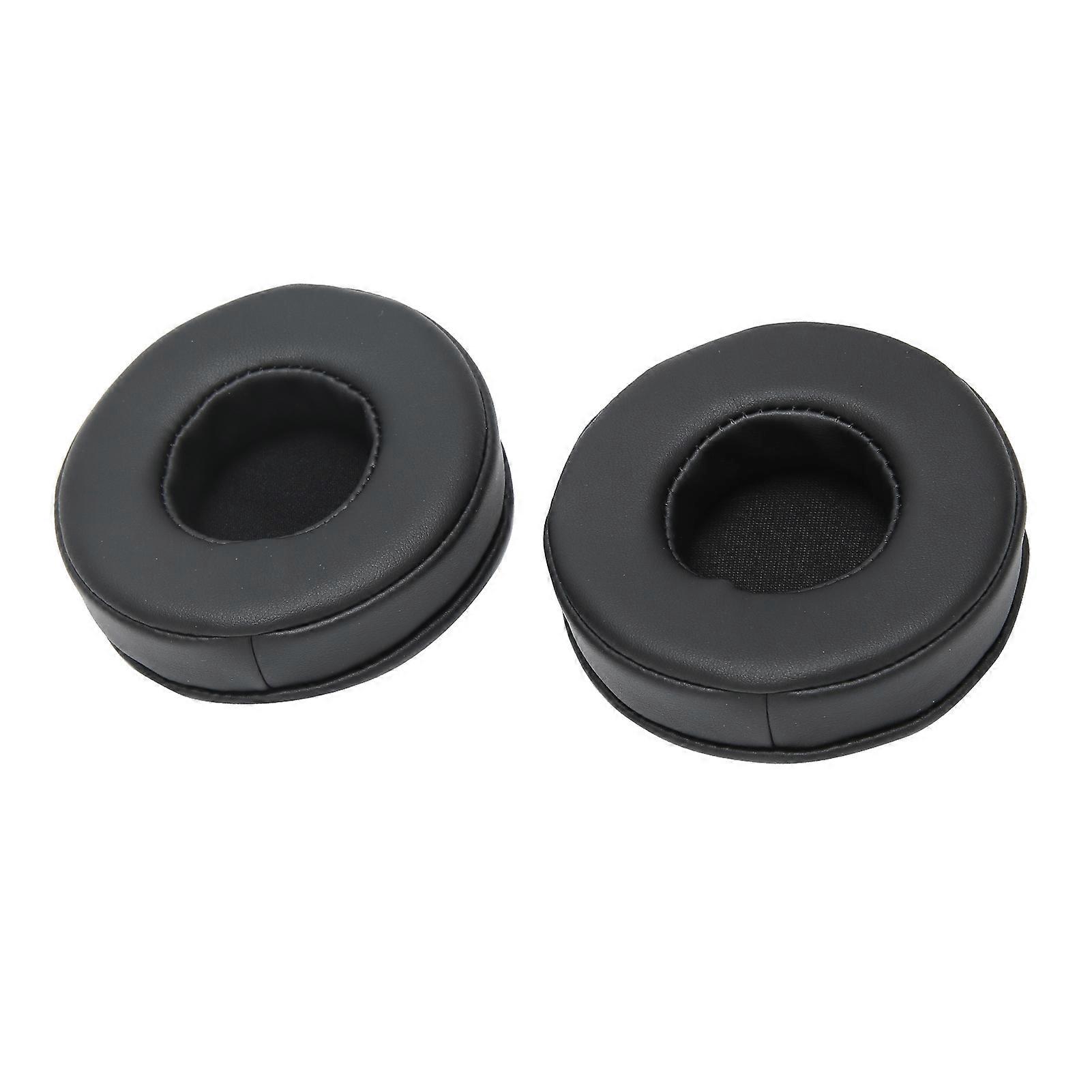 2Pcs 85mm Ear Pad Replacement Universal Headphone Ear Cushion Headset Accessory Black