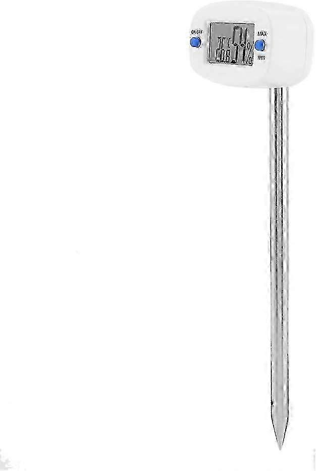 e Digital Soil Hygrometer LCD Display Temperature Humidity Tester with Probe, Electronic Soil Tester