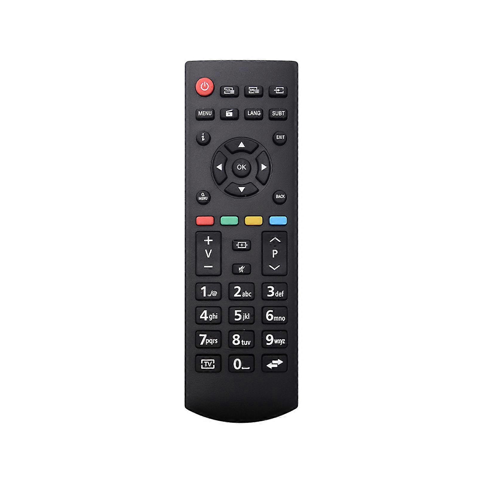 Ergonomic Universal Remote Control RCA39126 For Multiple LCD TVs With No Programming Required Multicolor