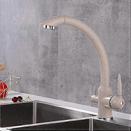 360° Rotating Kitchen Faucet with Built‑In Water Filter Tap for Clean Drinking Water and Home Use