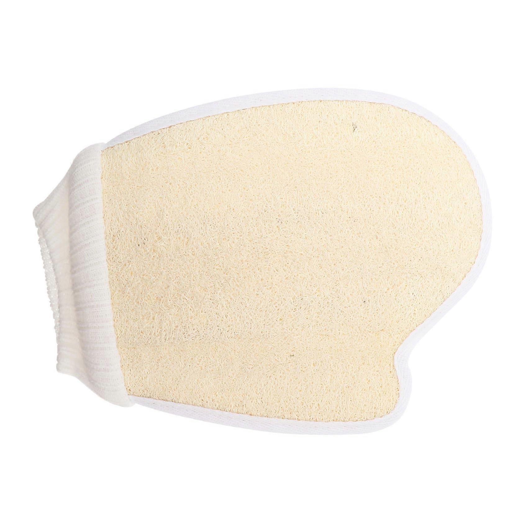 Loofah Exfoliating Bath Gloves Double Sided Body Scrubber for Deep Pore Cleansing and Quick Dry