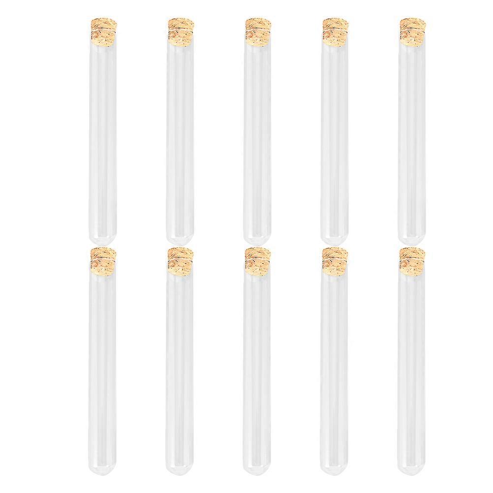 Glass Test Tubes for Laboratory Use with Heat Resistant Feature 30Pcs