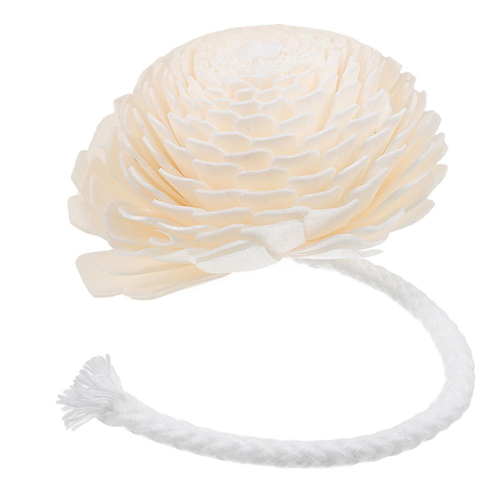 Artificial Flower Oil Diffuser with Bendable Cotton Rope for Home Decor
