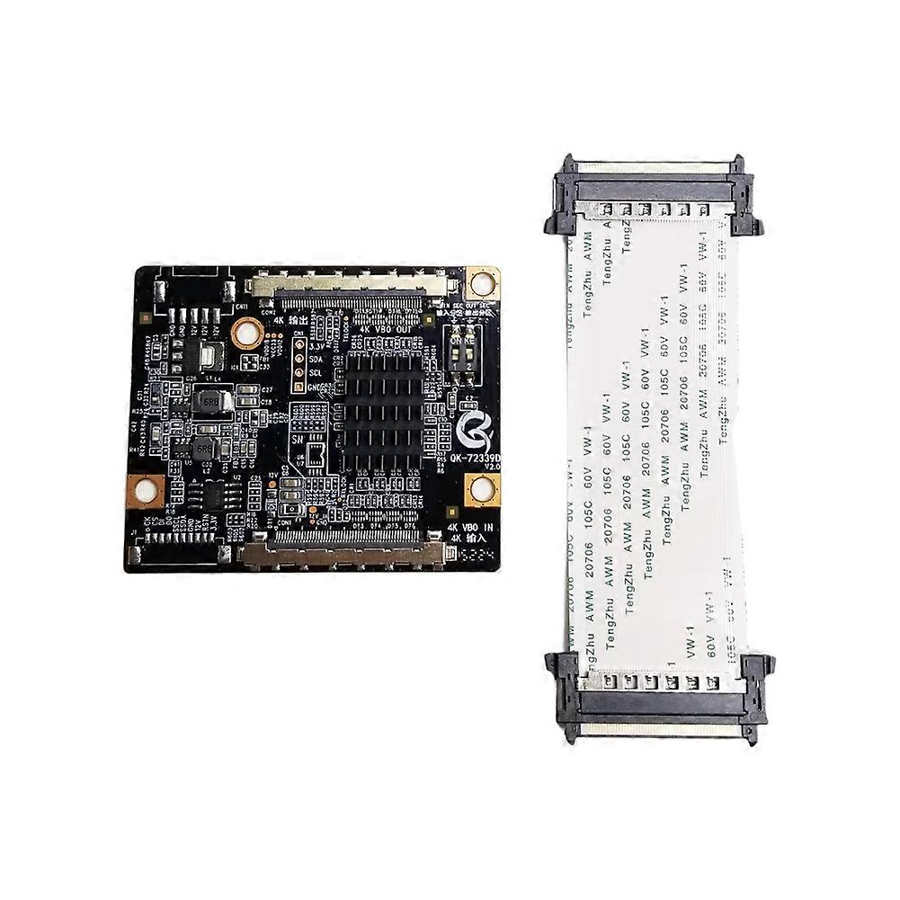 QK-72339D Upgraded Version Adapter Board Solves 4K LCD Screen Partition Problem 4K LCD TV Partition Modification