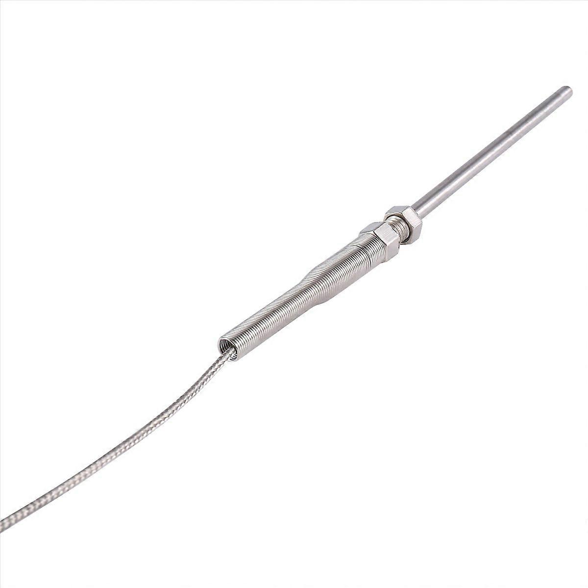 Steel Temperature Probe Pt100 RTD Sensor Cable