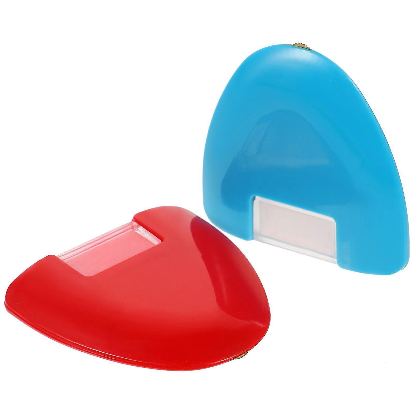 2PCS Sewing Chalk Wheel Sewing Accessories Triangle Tailors Chalk Wheel