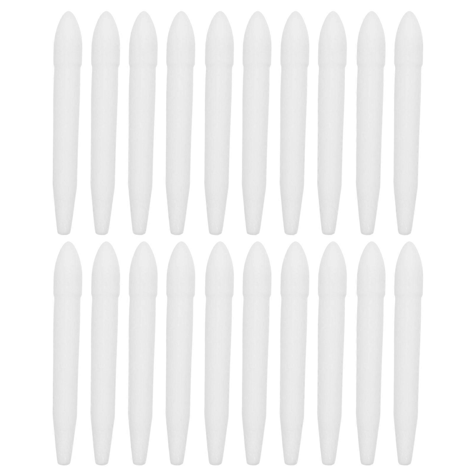 White Paint Pen Tip Replacement Marker Replacement Nibs for Drawing 20Pcs